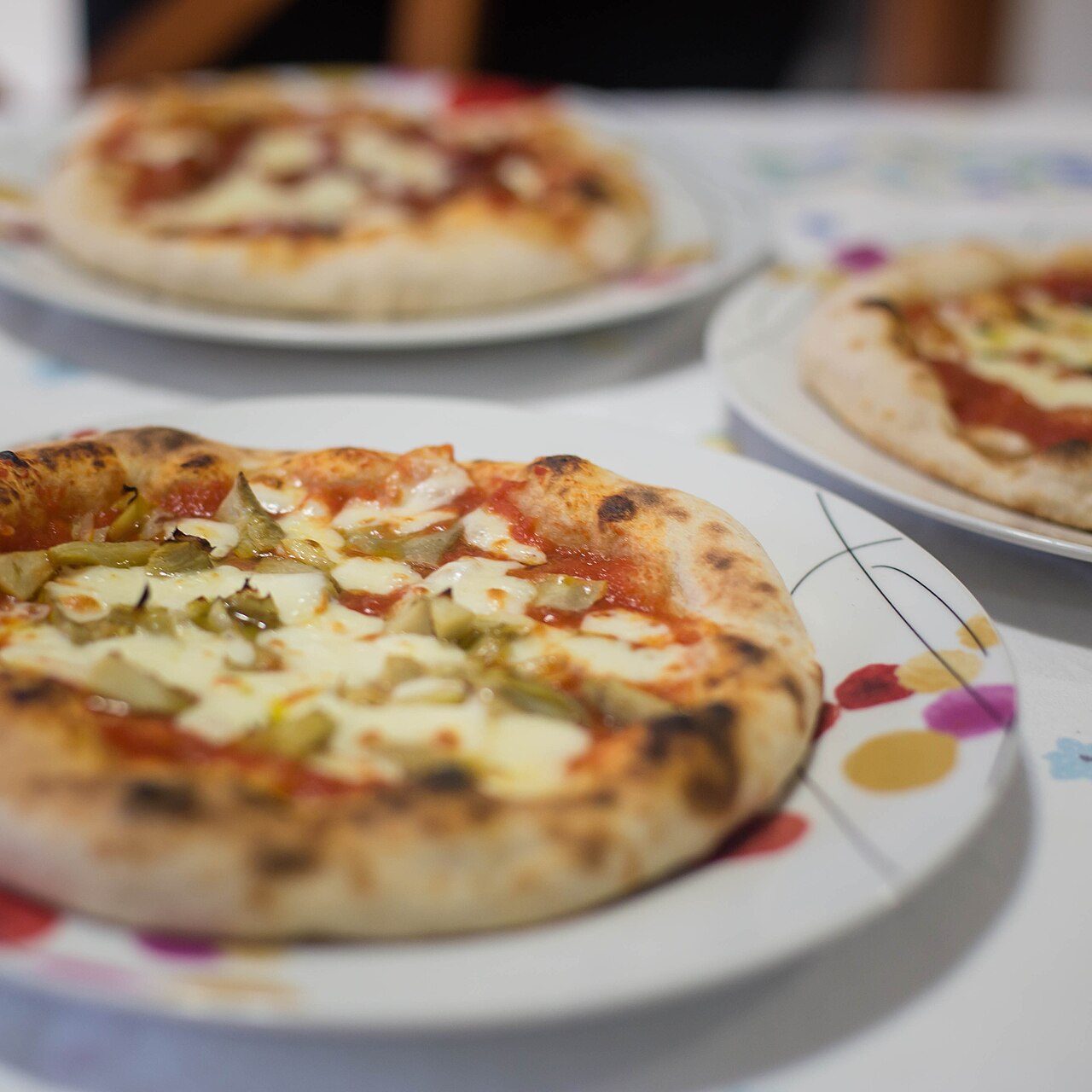 Pizza nel forno