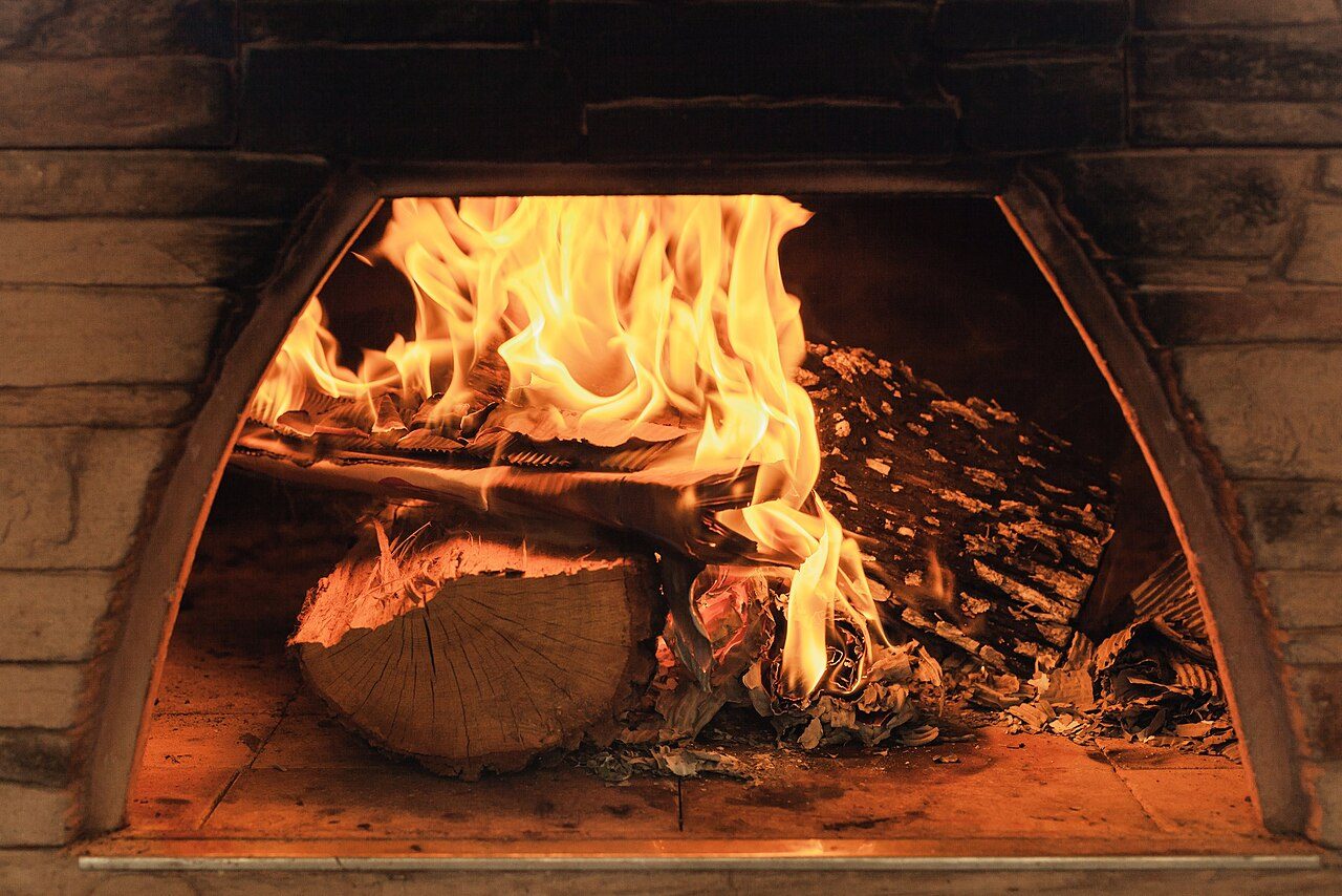 Pizza appena sfornata
